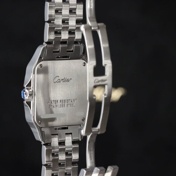 Cartier Santos Demoiselle, Off-White Roman Dial - Steel on Bracelet, W25065Z5 - Picture 6 of 10